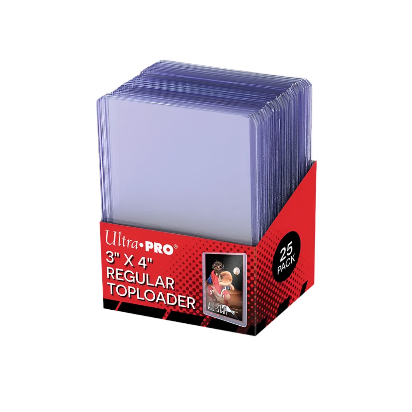 Ultra Pro 3x4 Toploader (25 Pack)